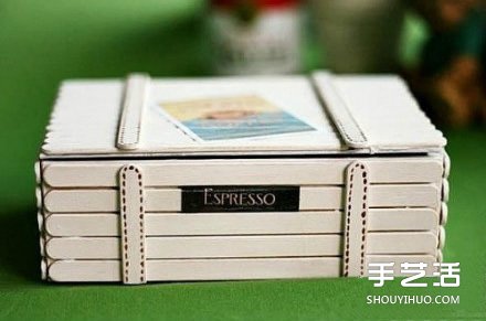 简单的儿童雪糕棍废物利用手工小制作 -  www.shenghuoping.com