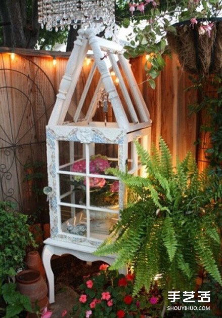 家里的旧家具怎么处理 旧家具改造花盆花架DIY -  www.shouyihuo.com