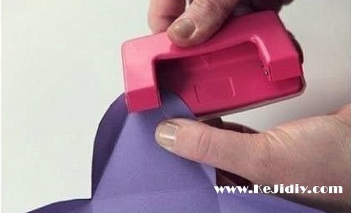 折纸糖果盒子的方法图解 -  www.kejidiy.com