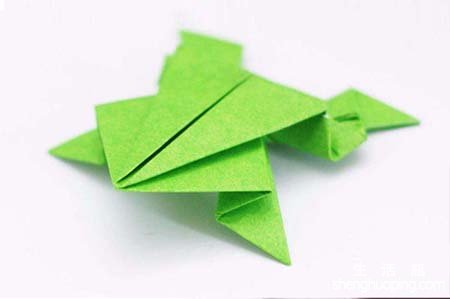 <b>轻松六步纸青蛙的折法及折法图解</b>