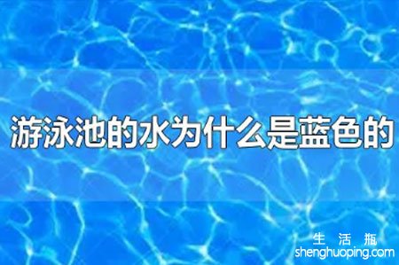<b>游泳池的水为什么是蓝色的，安不安全？</b>