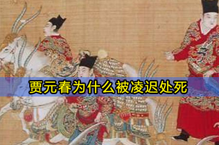 <b>贾元春为什么被凌迟处死</b>