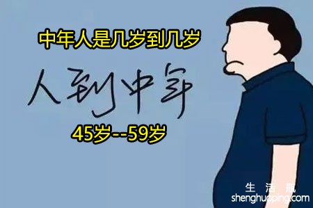 <b>中年人是几岁到几岁</b>